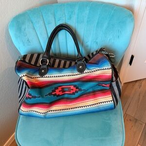 Montana West Colorful Patterned Travel Bag